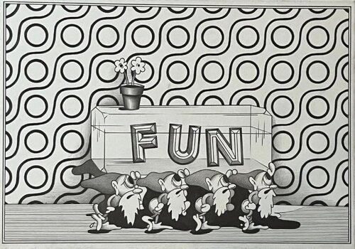 Fun RIP (unique / original) by Ryan Travis Christian, 종이 for Sale on Singulart