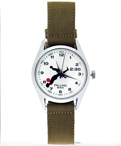 Falling Man Watch by Ernest Trova, Print for Sale on Singulart