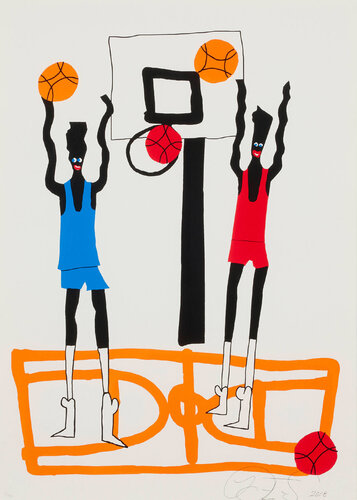 Basketball von Devin Troy Strother, Druck kaufen auf Singulart