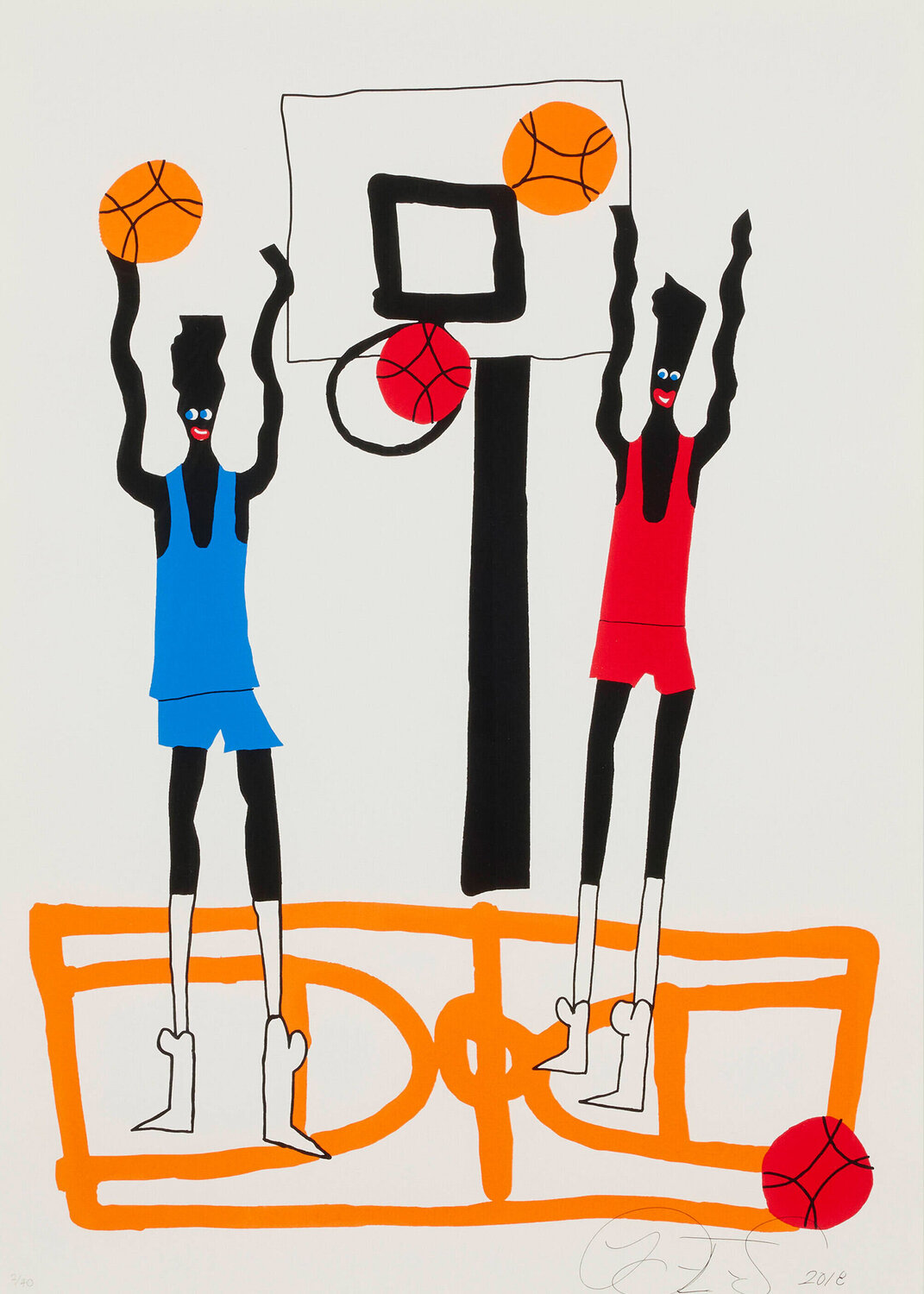 Basketball Devin Troy Strother Afdruk te koop