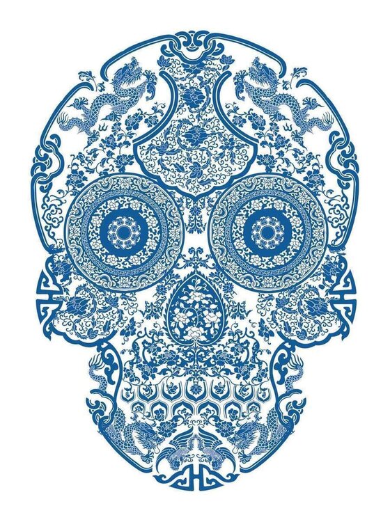 Porcelain Skull Jacky Tsai
