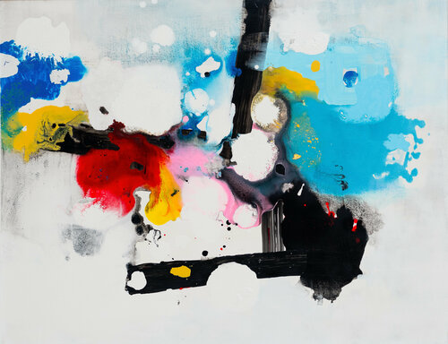 Joy of joy van Franko Tencic, Schilderij te koop op Singulart