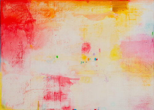 From the cycle "Old facades", OC 1 van Franko Tencic, Schilderij te koop op Singulart