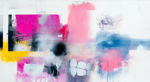 Music painting YF 10 van Franko Tencic, Schilderij te koop op Singulart