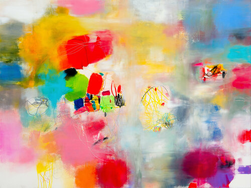 Mood 2-6-2022 van Franko Tencic, Schilderij te koop op Singulart