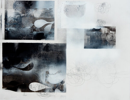 Parcelling of nothingness 5 van Franko Tencic, Schilderij te koop op Singulart