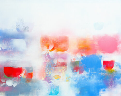 Modern fresco b7 van Franko Tencic, Schilderij te koop op Singulart