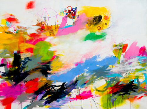 Synthesis 7 van Franko Tencic, Schilderij te koop op Singulart