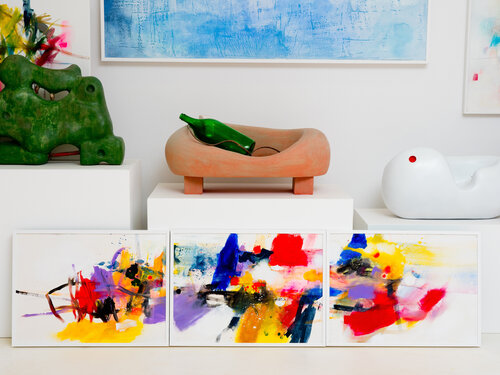 Untitled (triptych) Franko Tencic