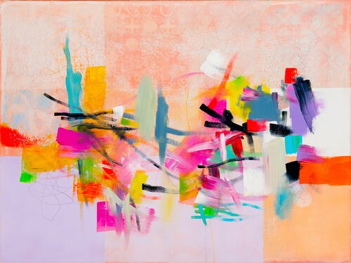 Abstraction over frescoes 2 von Franko Tencic, Malerei kaufen auf Singulart