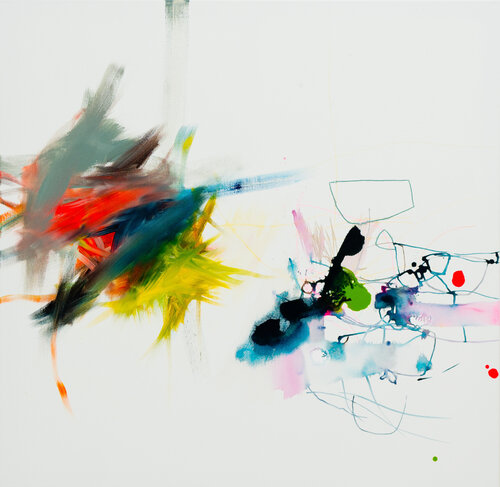 Composition mp2 van Franko Tencic, Schilderij te koop op Singulart