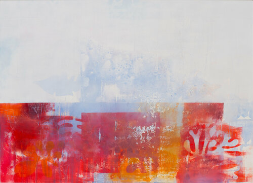 From the cycle "Transience", becoming, existence, disappearance van Franko Tencic, Schilderij te koop op Singulart