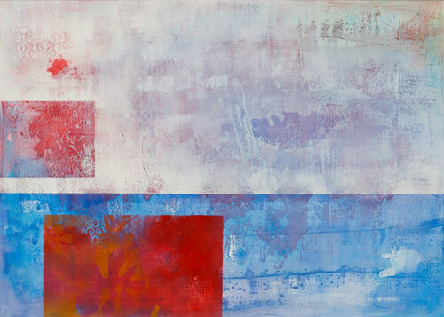 From the cycle "Transience", becoming, existence, disappearance van Franko Tencic, Schilderij te koop op Singulart