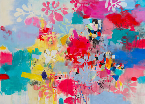 From the cycle "Botanical painting" van Franko Tencic, Schilderij te koop op Singulart