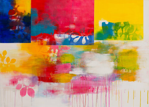 The scope of pure vividness 3a van Franko Tencic, Schilderij te koop op Singulart