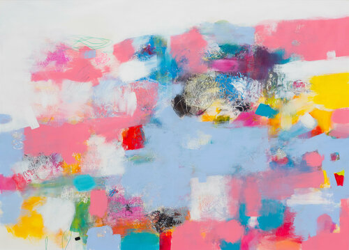 The scope of pure vividness A van Franko Tencic, Schilderij te koop op Singulart