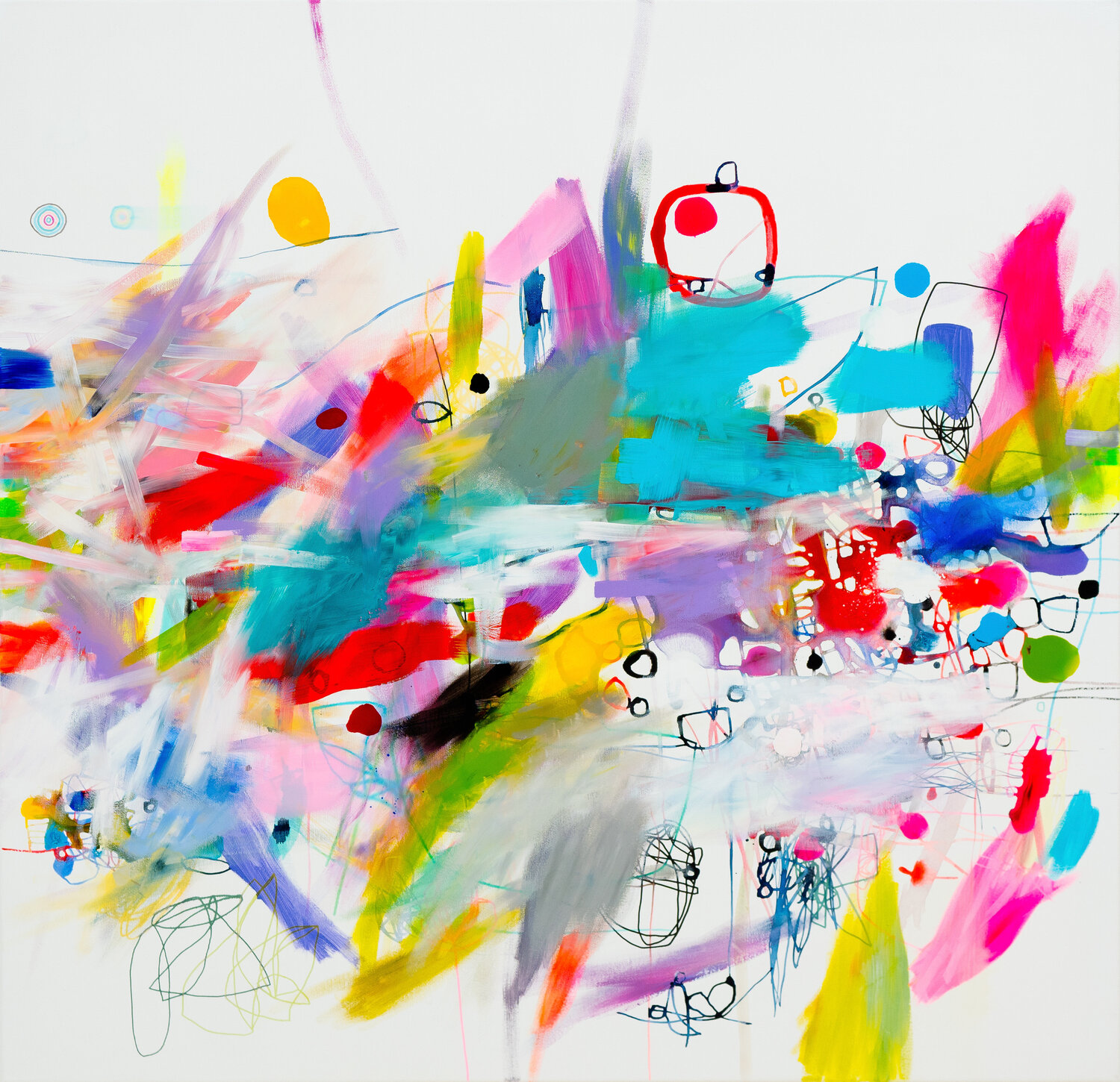 Musical painting AO 7 Franko Tencic