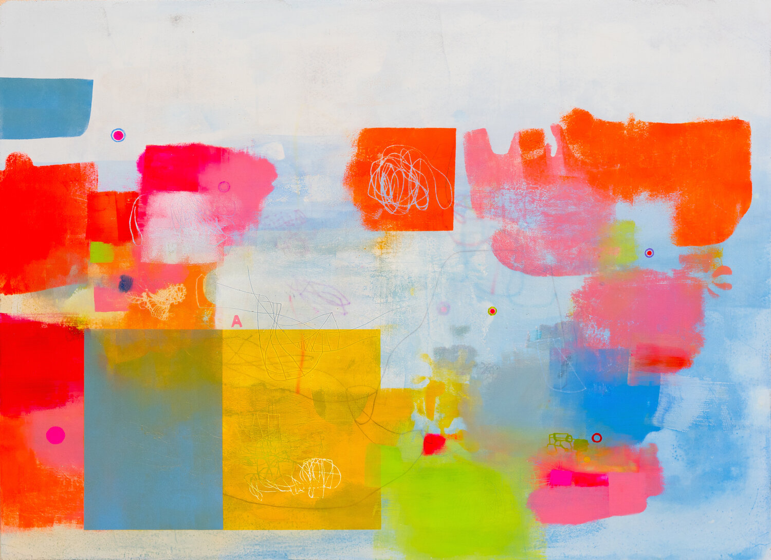 From the cycle "State of mind" Franko Tencic Origineel schilderij te koop