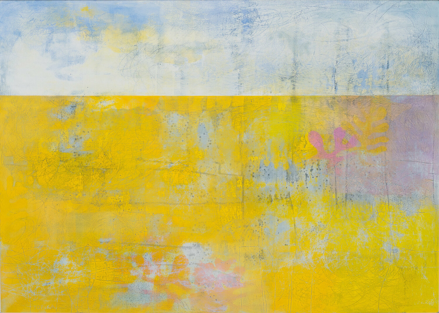 From the cycle "Transience", Untitled yellow Franko Tencic