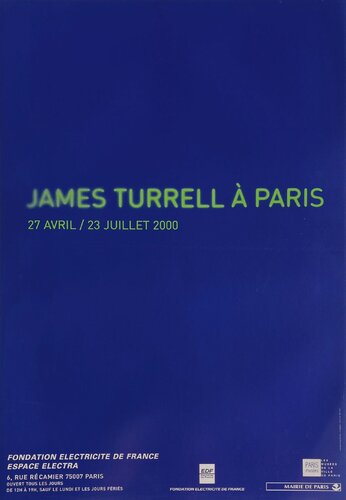 Expo 2000 - Fondation Electricité de France - Paris von James Turrell, Druck kaufen auf Singulart