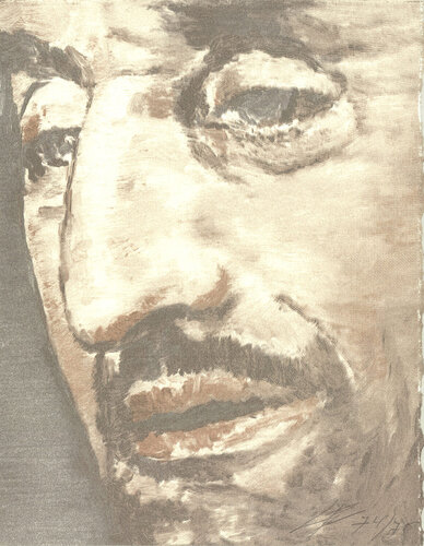 The Nose/Le Nez by Luc Tuymans, Print for Sale on Singulart