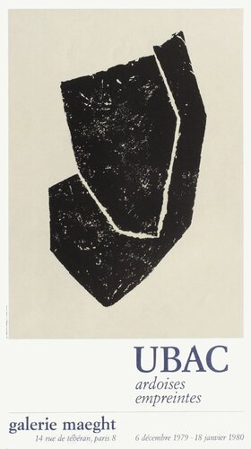 Expo 80 - Galerie Maeght by Raoul Ubac, Print for Sale on Singulart