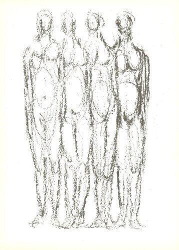 Quatre Personnages by Raoul Ubac, Print for Sale on Singulart