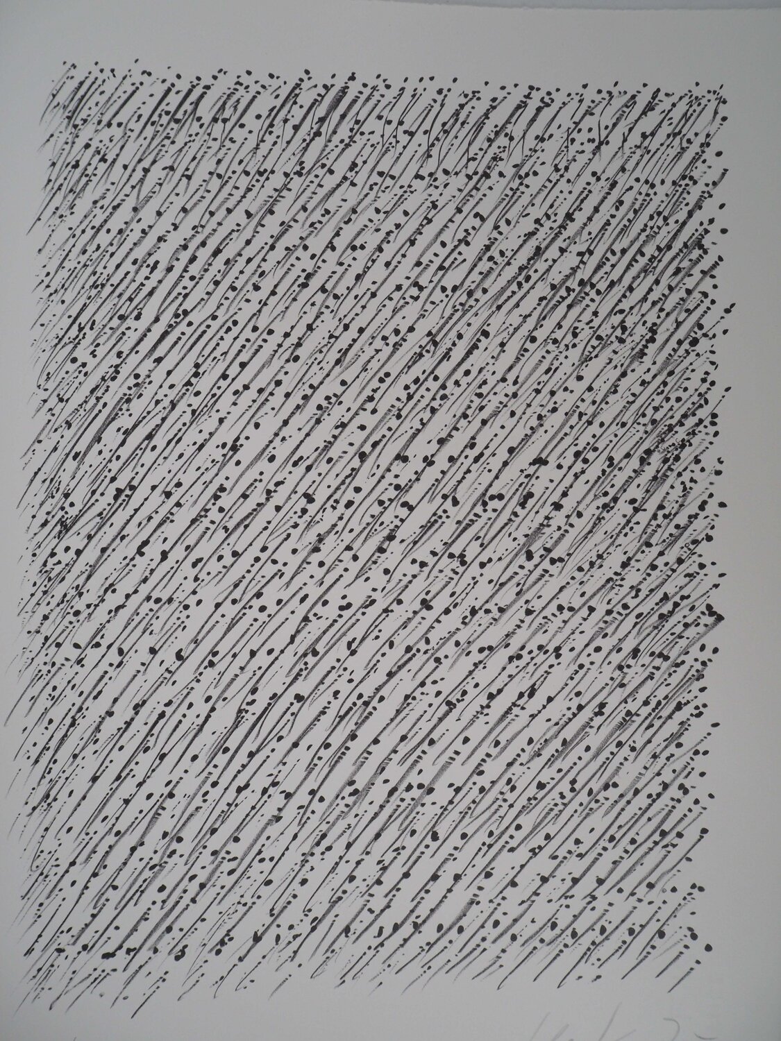 Le Mouvement  Günther Uecker Print for sale