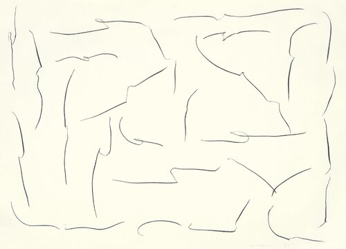 From Line di Lee Ufan, Opera su carta in vendita su Singulart
