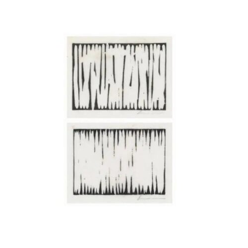 A Cut Shot 1 and A Cut Shot 3 by Lee Ufan, Print for Sale on Singulart