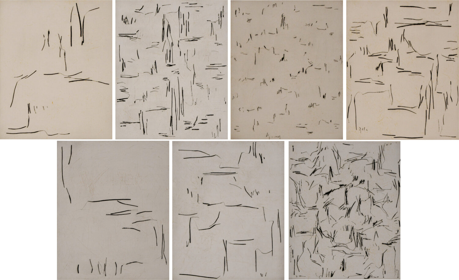 To the Ruins  (set of 7 pieces) Lee Ufan Druck zu verkaufen