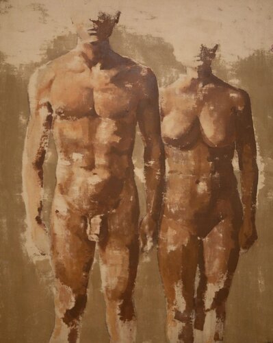 Pareja (Couple) von Santiago Uribe-Holguin, Malerei kaufen auf Singulart