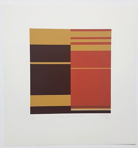 Geometric Composition by Marie-Thérèse Vacossin, Print for Sale on Singulart