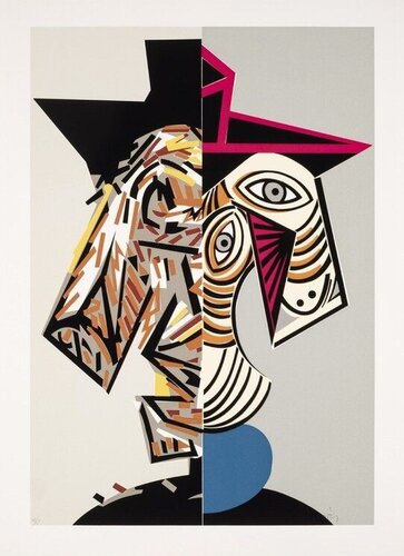 Dora Maar van Manolo Valdés, Afdruk te koop op Singulart