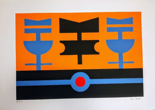 Emblem von Rubem Valentim, Druck kaufen auf Singulart