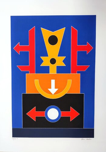 Emblem von Rubem Valentim, Druck kaufen auf Singulart