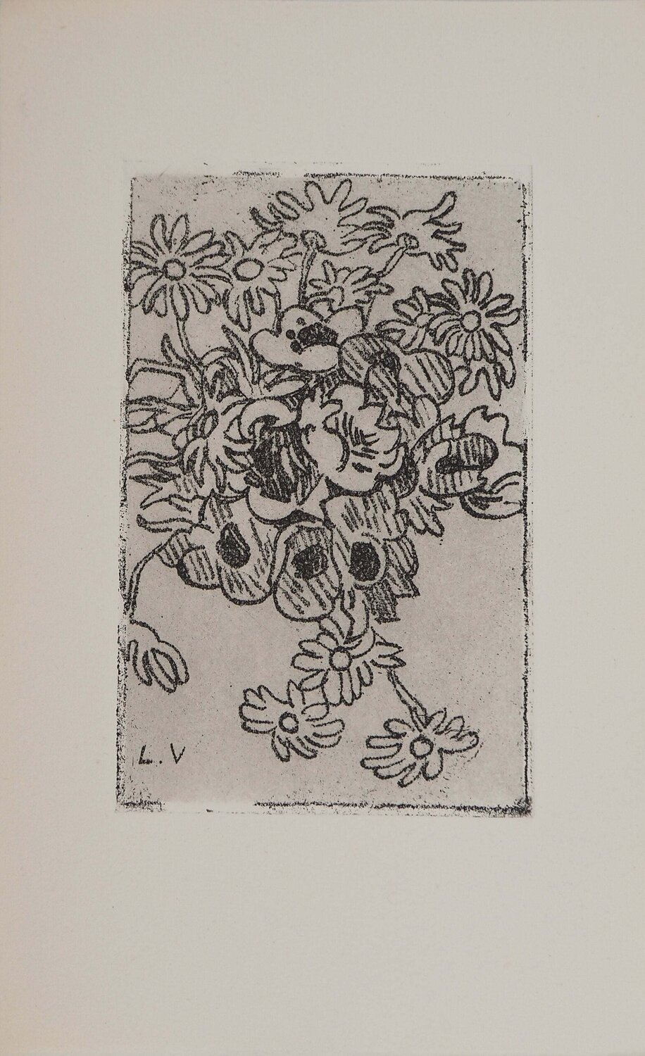 Bouquet de marguerites Louis Valtat Édition à vendre