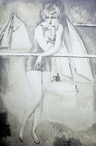 Vacances à Saint Tropez van Kees van Dongen, Afdruk te koop op Singulart