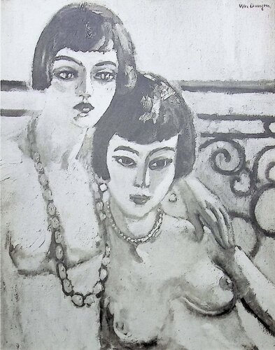 Les deux amies van Kees van Dongen, Afdruk te koop op Singulart