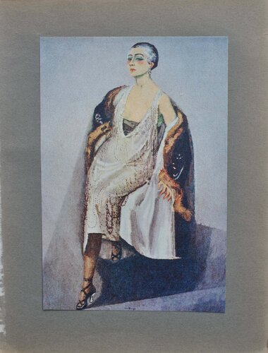 Elégante hautaine von Kees van Dongen, Druck kaufen auf Singulart