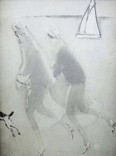 Promenade à Cannes par Kees van Dongen, Édition en vente sur Singulart