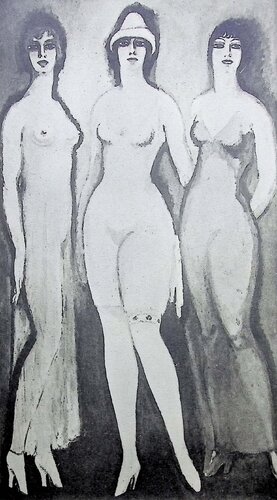 Les trois muses van Kees van Dongen, Afdruk te koop op Singulart