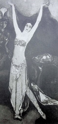 La danseuse orientale von Kees van Dongen, Druck kaufen auf Singulart