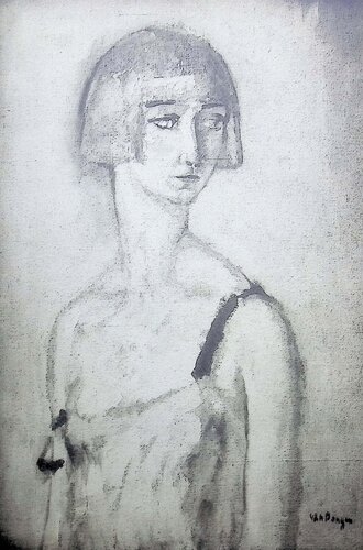 Jeune fille pensive van Kees van Dongen, Afdruk te koop op Singulart