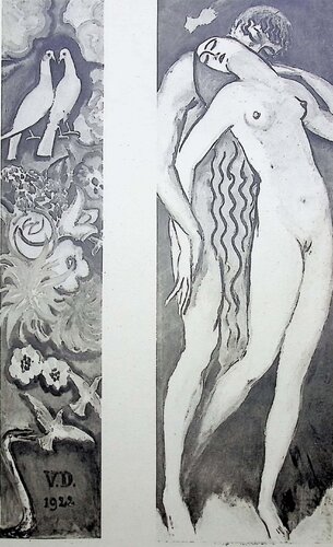 Adam et Eve van Kees van Dongen, Afdruk te koop op Singulart