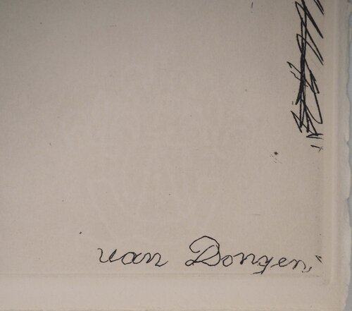 La gloire de Paris : Place Vendôme by Kees van Dongen, 인쇄 for Sale on Singulart