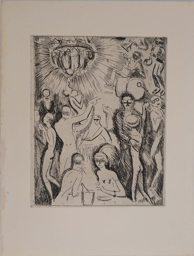 Tableaux de Paris : Club parisien van Kees van Dongen, Afdruk te koop op Singulart