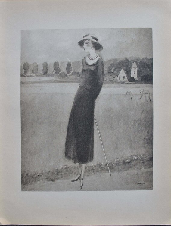 Elégante à la campagne Kees van Dongen