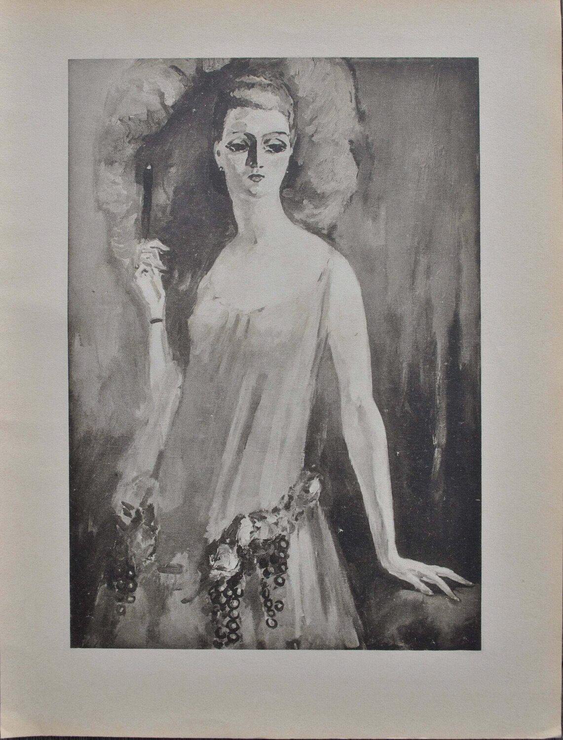 Jeune femme au cigare Kees van Dongen Druck zu verkaufen