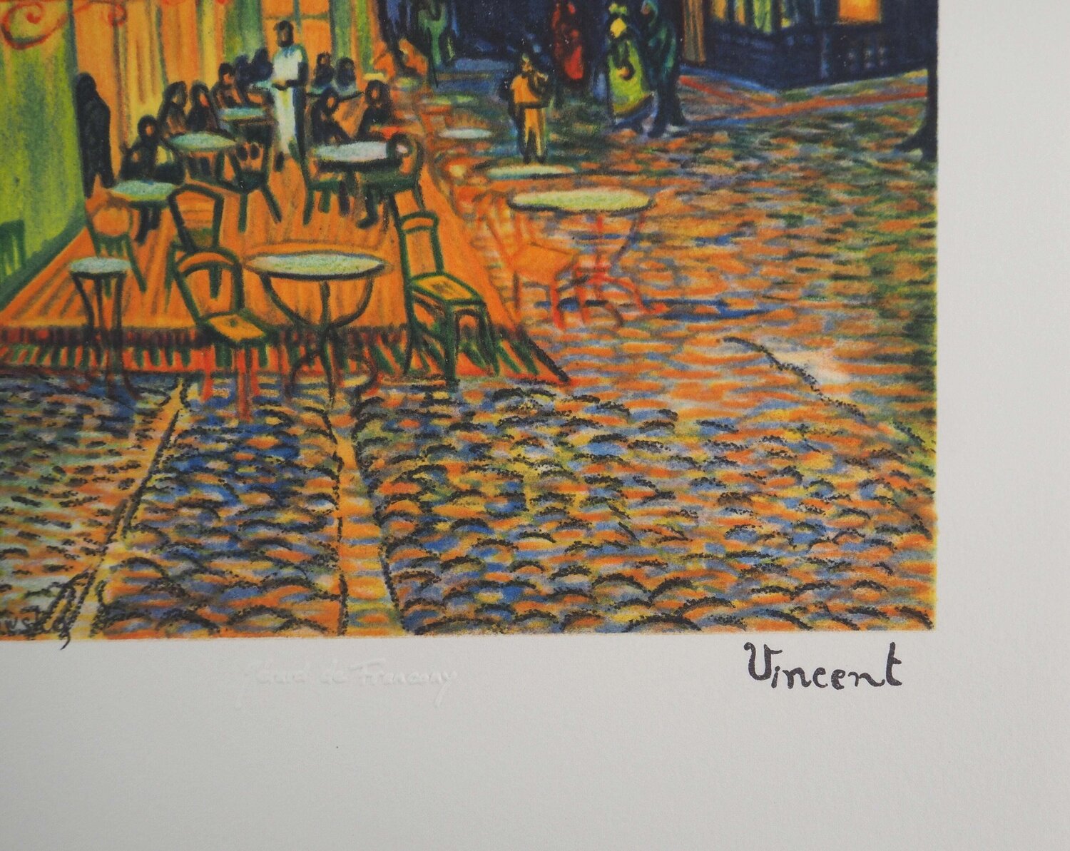 Arles, Terrasse du café le soir Vincent van Gogh